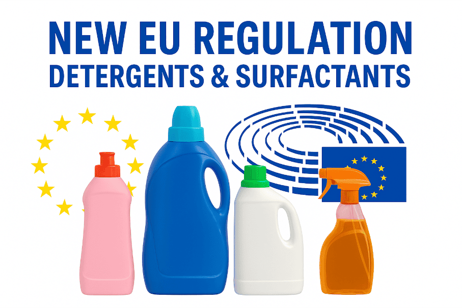 Nowe rozporządzenie w sprawie detergentów i środków powierzchniowo czynnych