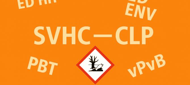 Lista substancji SVHC posiadających właściwości ED, PBT, vPvB